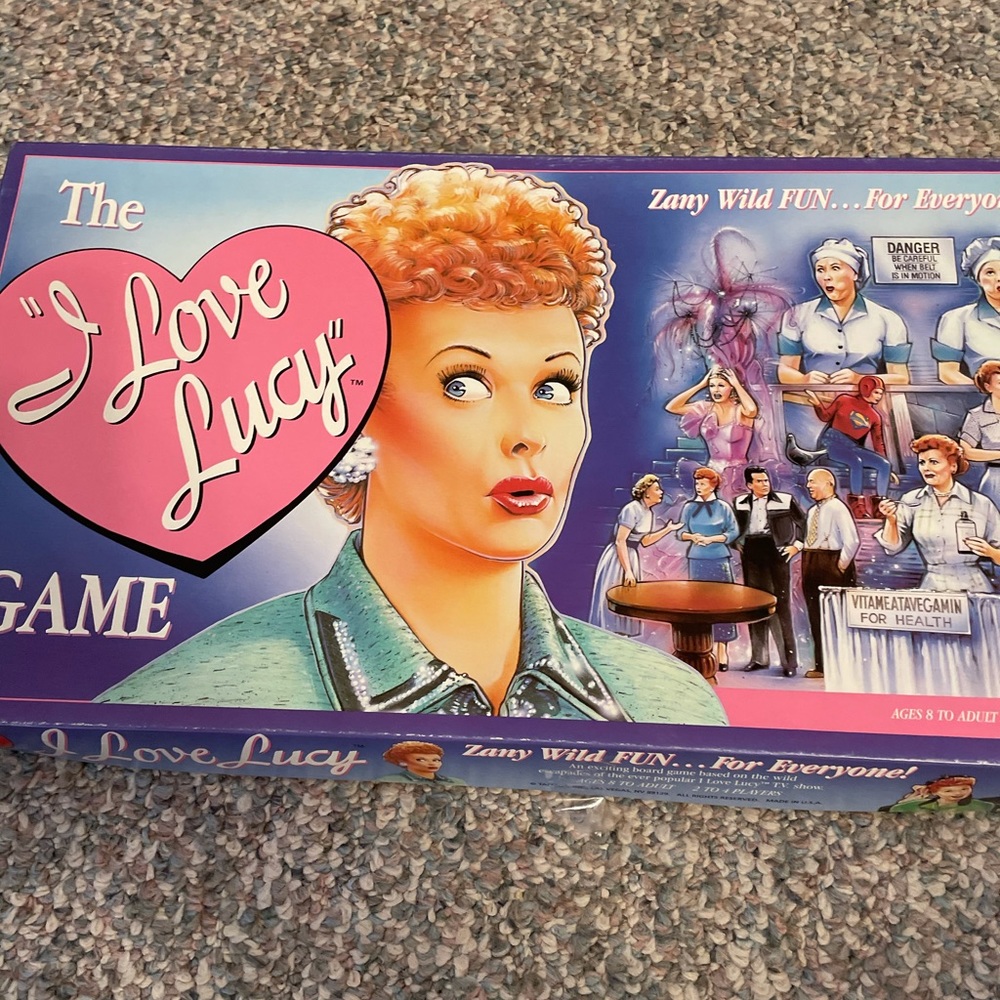 Vintage I Love Lucy Board Game